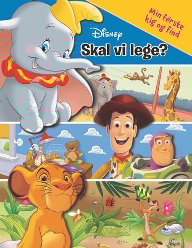 Disney - Skal vi lege? Min første kig og find