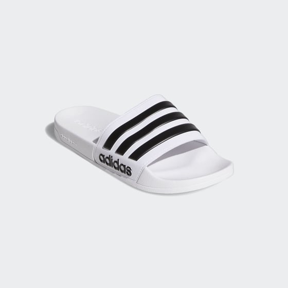 &Nbsp;Adidas Adilette Duschsandaler Unisex, Vit, Storlek 42