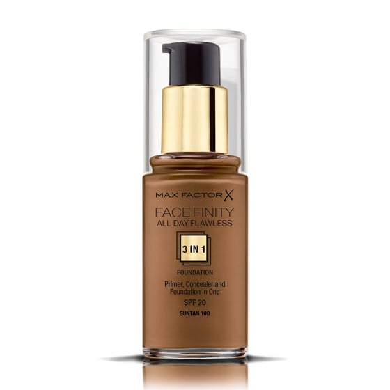 Max Factor Facefinity All Day Flawless 3In1 Spf20 nr.100 Suntan 30ml Fondation ⎮ 3614225851728 ⎮ GP_008126 