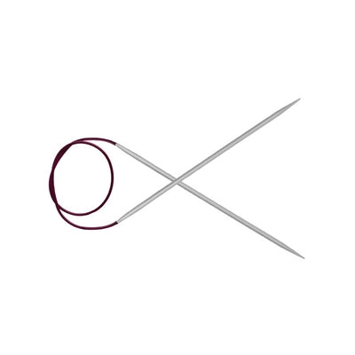 KnitPro Basix Alu. Rundpinde 60cm 2.00mm