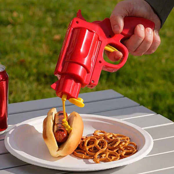 Ketchup revolver för förband med mera