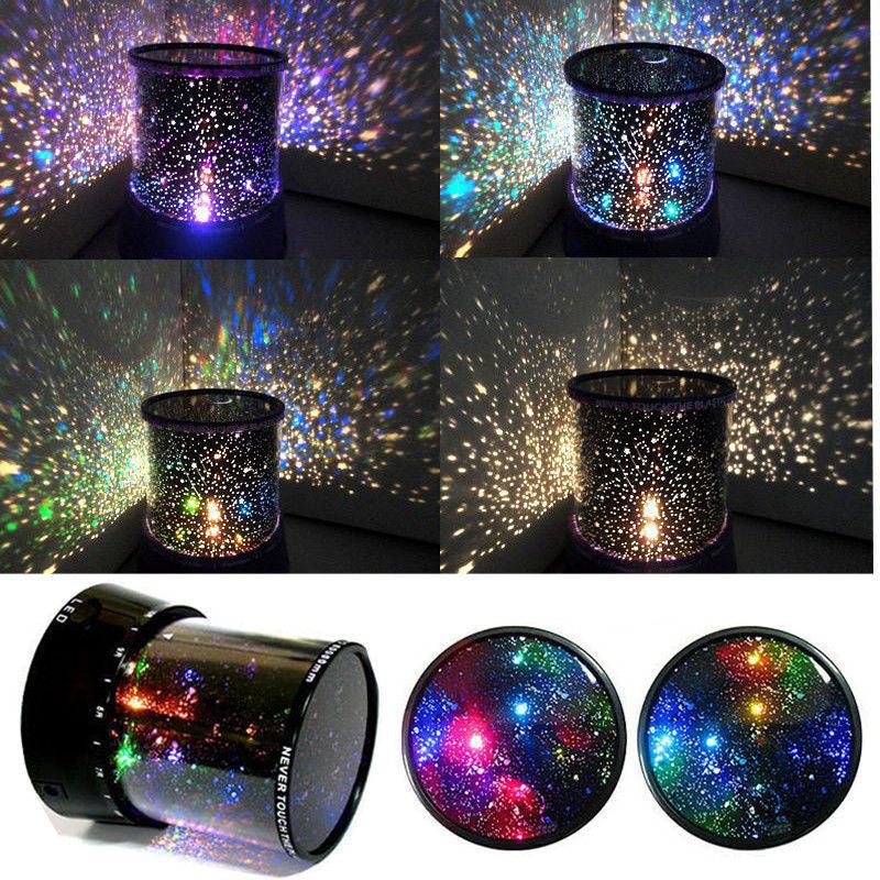 Mumuru - Star & Moon Night Lamp Batteridriven Starry Sky