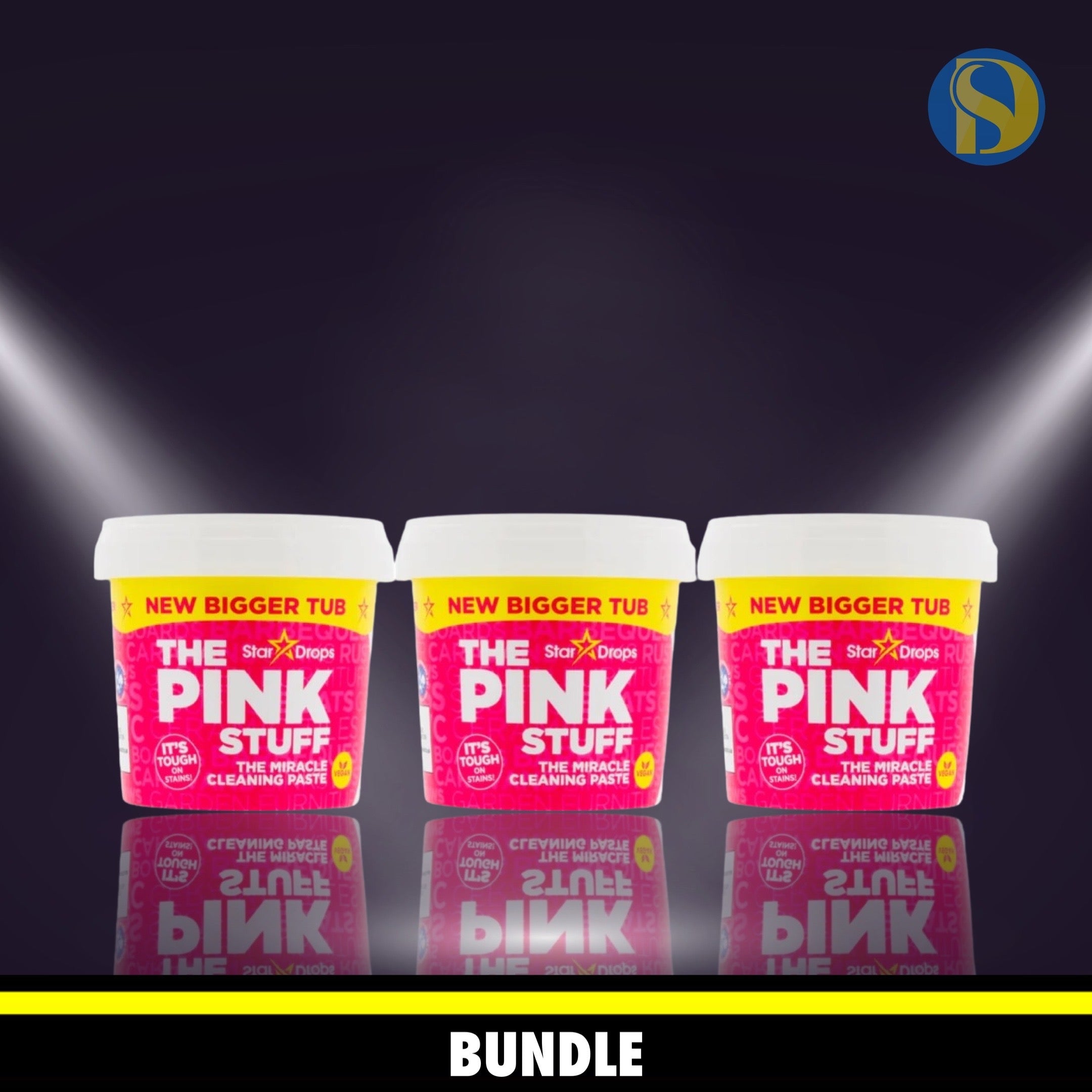 The Pink Stuff - Set Med 3 Rengöringspasta 850G