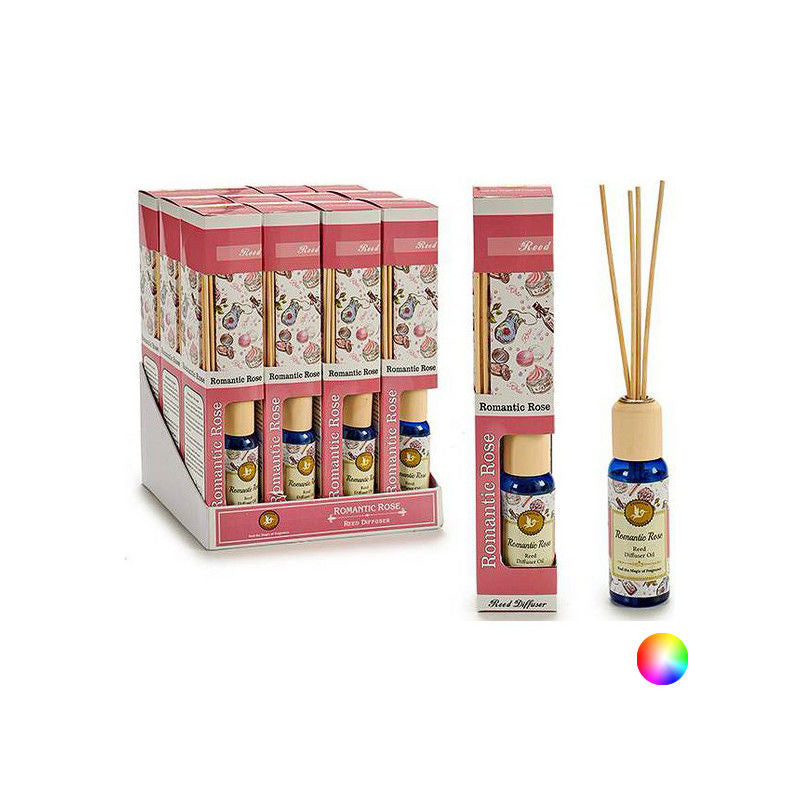 Premium - Mikado Røgelsespinde & 50ml olie Romantisk Roser