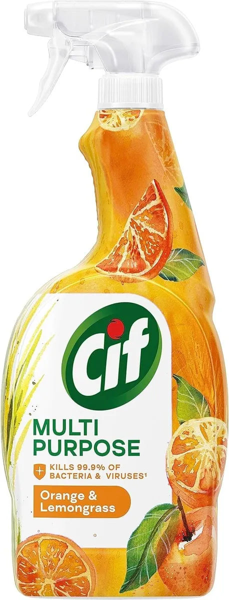 Cif Multipurpose Orange Citrongräs 750ml