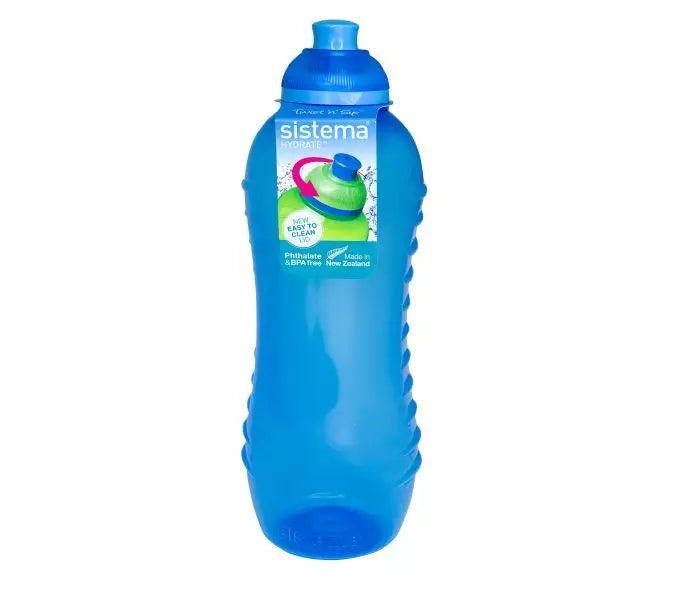 Sistema (1 flaske) Hydrate Twist n Sip Drikkedunk 460ml - Vælg farve