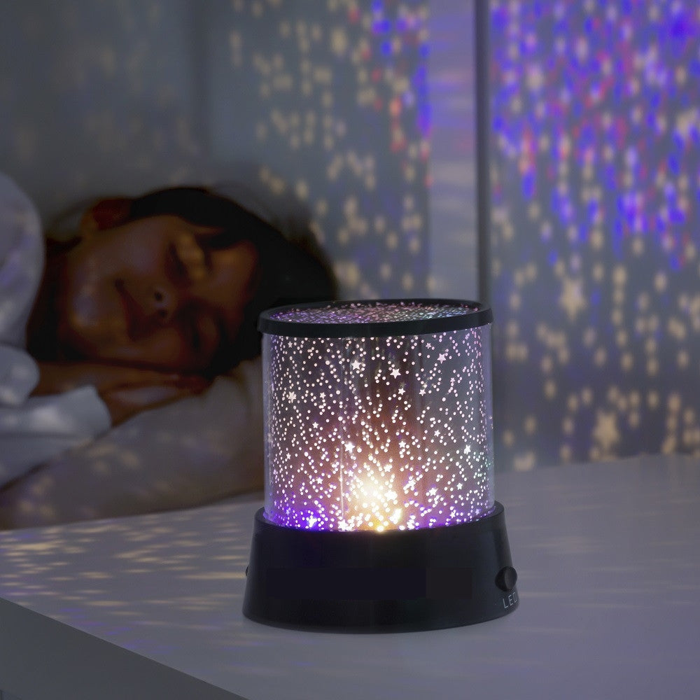 Mumuru - Star & Moon Night Lamp Batteridriven Starry Sky